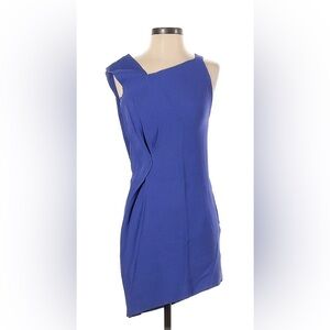 Roland Mouret Blue Tunic Dress Size 4